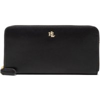 Nagy női pénztárca Lauren Ralph Lauren Zip Cont Wlt 432876730003 Fekete