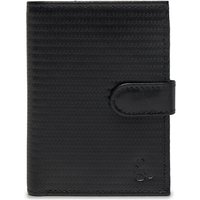 Nagyméretű férfi pénztárca Semi Line P8270-0 Fekete