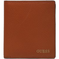 Nagyméretű férfi pénztárca Guess Riviera Slg SMRIVI LEA22 Barna