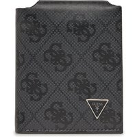 Nagyméretű férfi pénztárca Guess Vezzola Leather Slg SMVELE LEA82 Fekete
