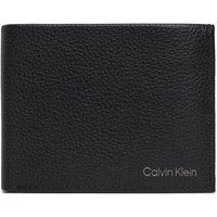 Nagyméretű férfi pénztárca Calvin Klein Warmth Trifold 10Cc W/Coin L K50K507969 Fekete