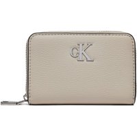 Kis női pénztárca Calvin Klein Minimal Monogram Med Za K60K611500 Bézs