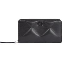 Nagy női pénztárca Calvin Klein Quilt K60K611782 Fekete
