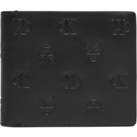 Nagyméretű férfi pénztárca Calvin Klein Jeans Aop Emboss Bifold K50K512052 Fekete