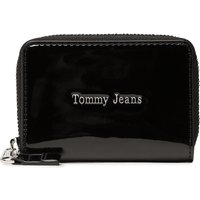 Kis női pénztárca Tommy Jeans Tjw Must Small Za Patent AW0AW14974 Fekete