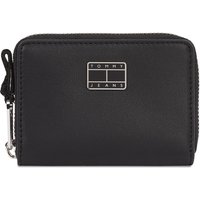 Kis női pénztárca Tommy Jeans Tjw City-Wide Small Za AW0AW15940 Fekete